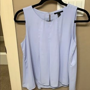 Periwinkle F21 sleeveless blouse